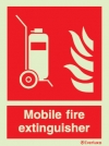 Fire-fighting equipment signs, Mobile fire extinguisher