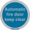 Mandatory signs, Fire door signs, Automatic Fire Door Keep Shut