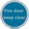 Mandatory signs, Fire door signs, Fire Door Keep Clear
