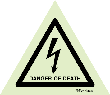 Signs for wind turbines, Warning signs, Danger of death