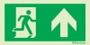 Emergency escape route sign, BS ISO 7010, arrow right