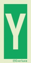 Emergency escape route signs, Floor and stair level identification signs, "Y"