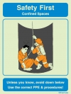 Safety notices, Confined spaces