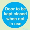 Mandatory signs, Fire door signs, Door to be kept closed when not in use