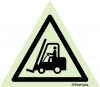 Warning signs, Warning forklift truck in operation