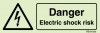 Warning signs, Danger electric shock risk