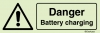 Warning signs, Danger battery charging