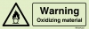 Warning signs, Warning oxidizing material