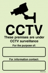 Warning signs, CCTV signage, CCTV these premises are under CCTV surveillance
