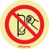 Self-adhesive signs, Safety signage for industrial equipment, Do not operate