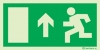 Signs for tunnels, Emergency escape route signs, up