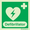 Signs for tunnels, Safe condition, Assembly Defibrillator