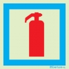 Signs for tunnels, Fire-fighting equipment and emergency vehicles signs, Fire extinguisher