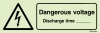 Signs for wind turbines, Warning signs, Dangerous voltage