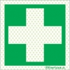 Reflecto-luminescent signs, Emergency escape route and safe condition signs, First aid