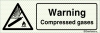 Reflecto-luminescent signs, Warning signs, Warning compressed gases