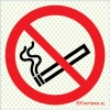 Reflecto-luminescent signs, Prohibition signs, No smoking